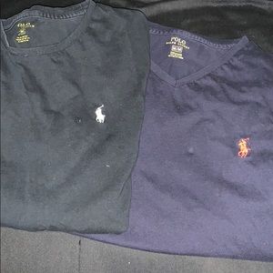 2 men’s Polo tshirts